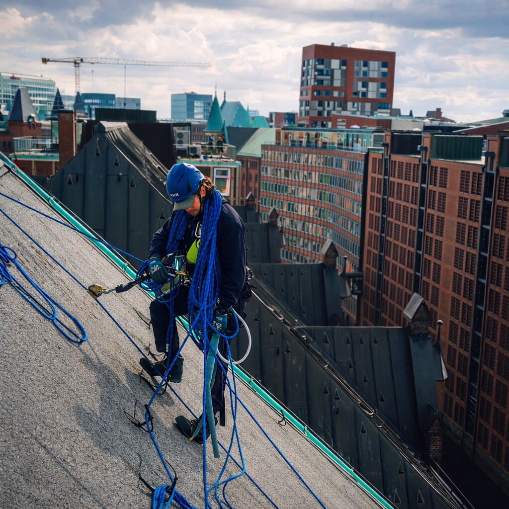Industrieklettern und Höhenarbeiten Industrieklettern und Höhenarbeiten